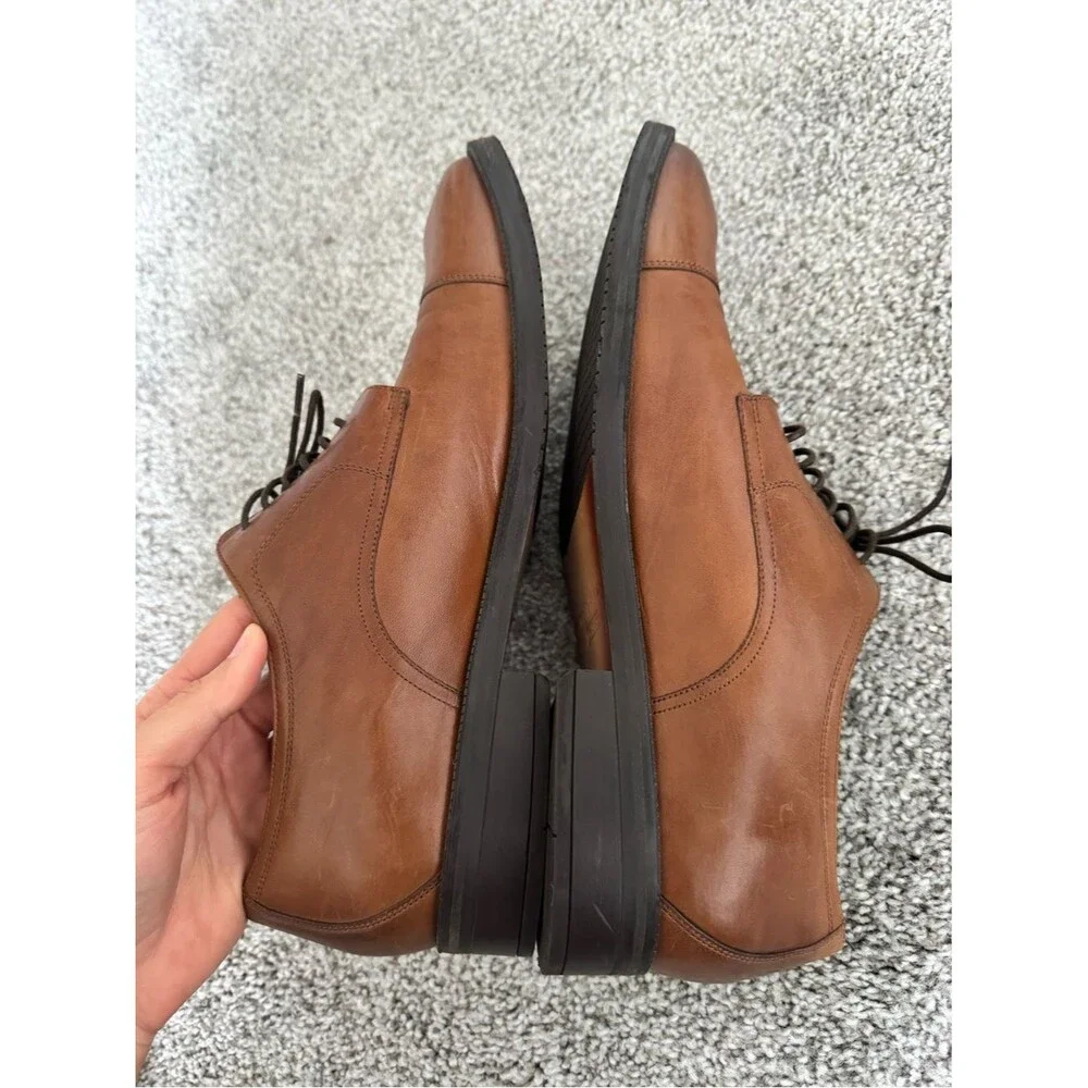 Cole Haan Modern Essentials Cap Toe Oxford C34138 British Tan Men’s 10.5